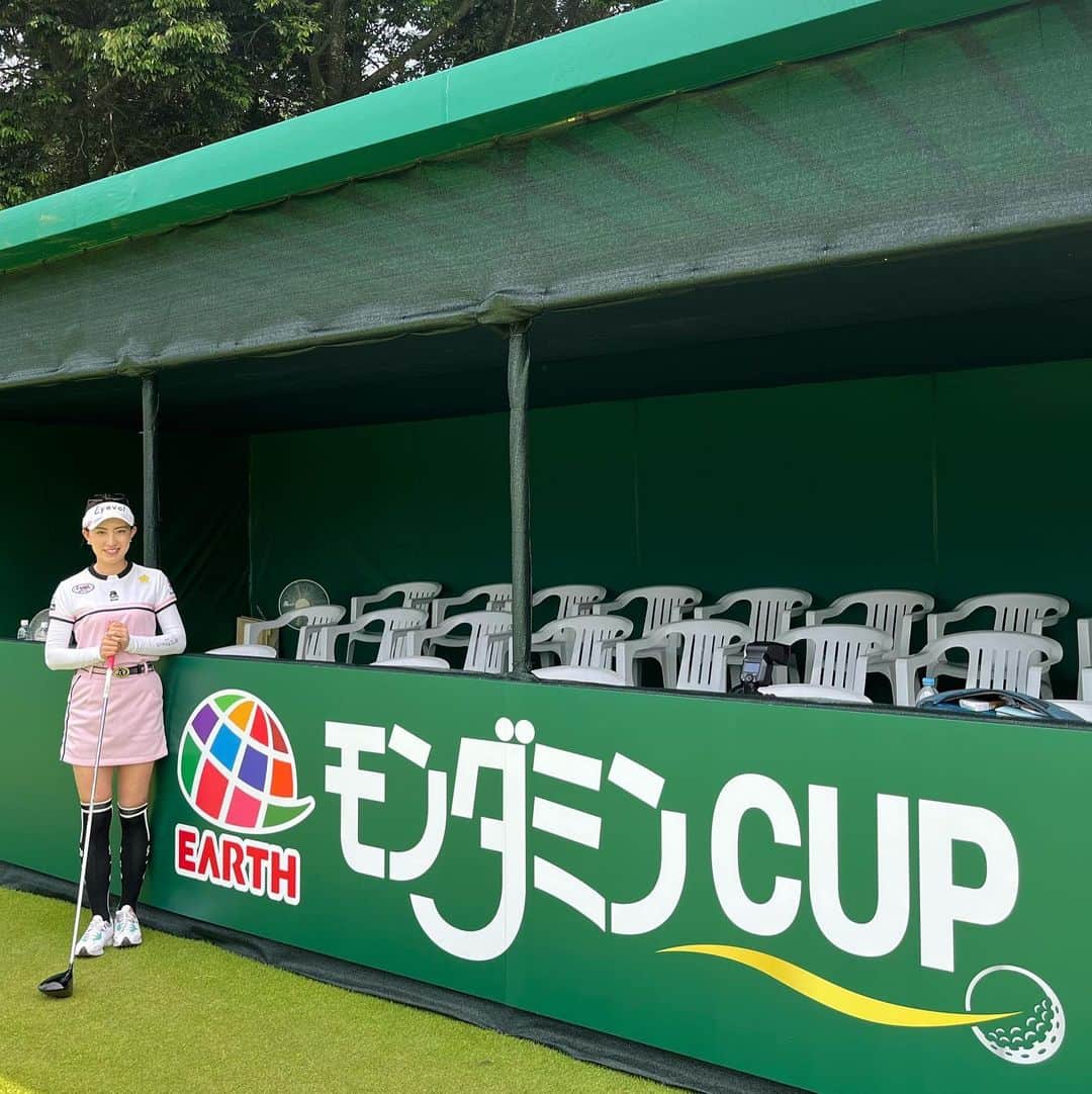 植手桃子のインスタグラム：「・ 明日から、契約していただいている、アース製薬さま主催のアース・モンダミンカップです⛳️😊💪🔥」