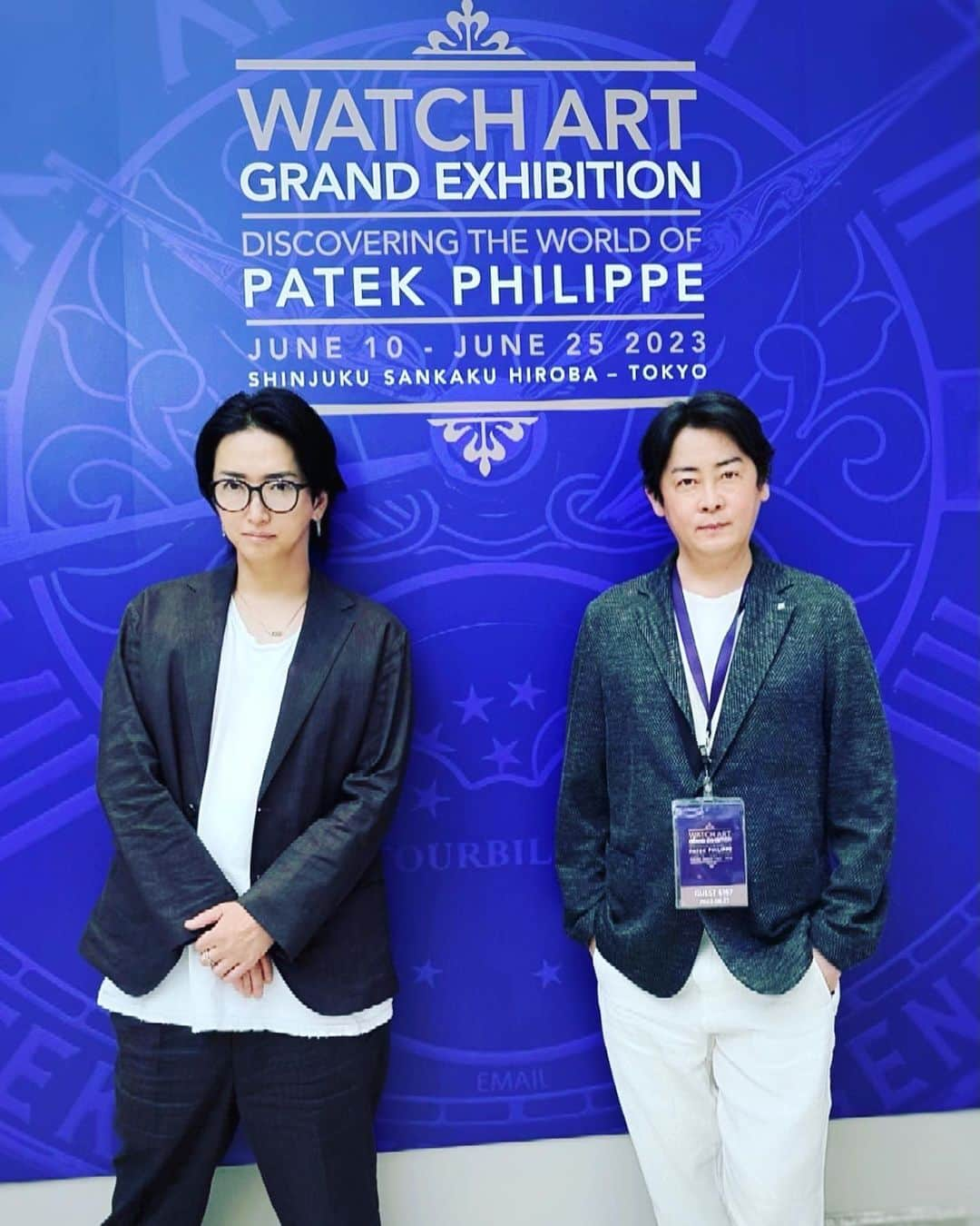 明希 さんのインスタグラム写真 - (明希 Instagram)「@ryuichikawamura_official さんと @patekphilippe の素晴らしい世界を見に行ってきました🕰️ 現在に至るまでの長い歴史の中で、今も美しく輝く時計の数々✨本当に素敵でした！楽しかったです🤘 6月25日まで開催しているみたいです！」6月21日 19時38分 - sid.aki