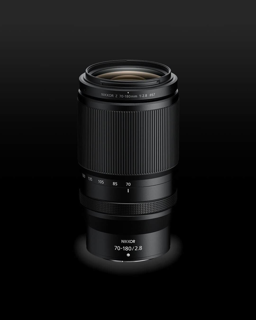 Nikon Australiaのインスタグラム：「#ANNOUNCING: The NIKKOR Z 70-180mm f/2.8. Bright, light, and packed with potential.   Capture stunning details with a versatile zoom range of 70mm to 180mm, suitable for shooting superb images in a wide variety of daily scenarios.   • Large soft bokeh and superb low-light capabilities thanks to an f/2.8 constant aperture • Minimum focus distancing of 0.27m for close-up shots • Achieve stable and quiet focusing thanks to the stepping motor (STM) • Weighing just 795g, this lens is over 500g lighter than the NIKKOR Z 70-200mm f/2.8 VR S  • Thanks to a smooth control ring, achieve steady focus changes when capturing video   Pre-order today via the link in bio.   #Nikon #NikonAustralia #MyNikonLife #WideAngleLens #SportPhotography #WildlifePhotography #NIKKOR #NIKKORZ #ZSeries」