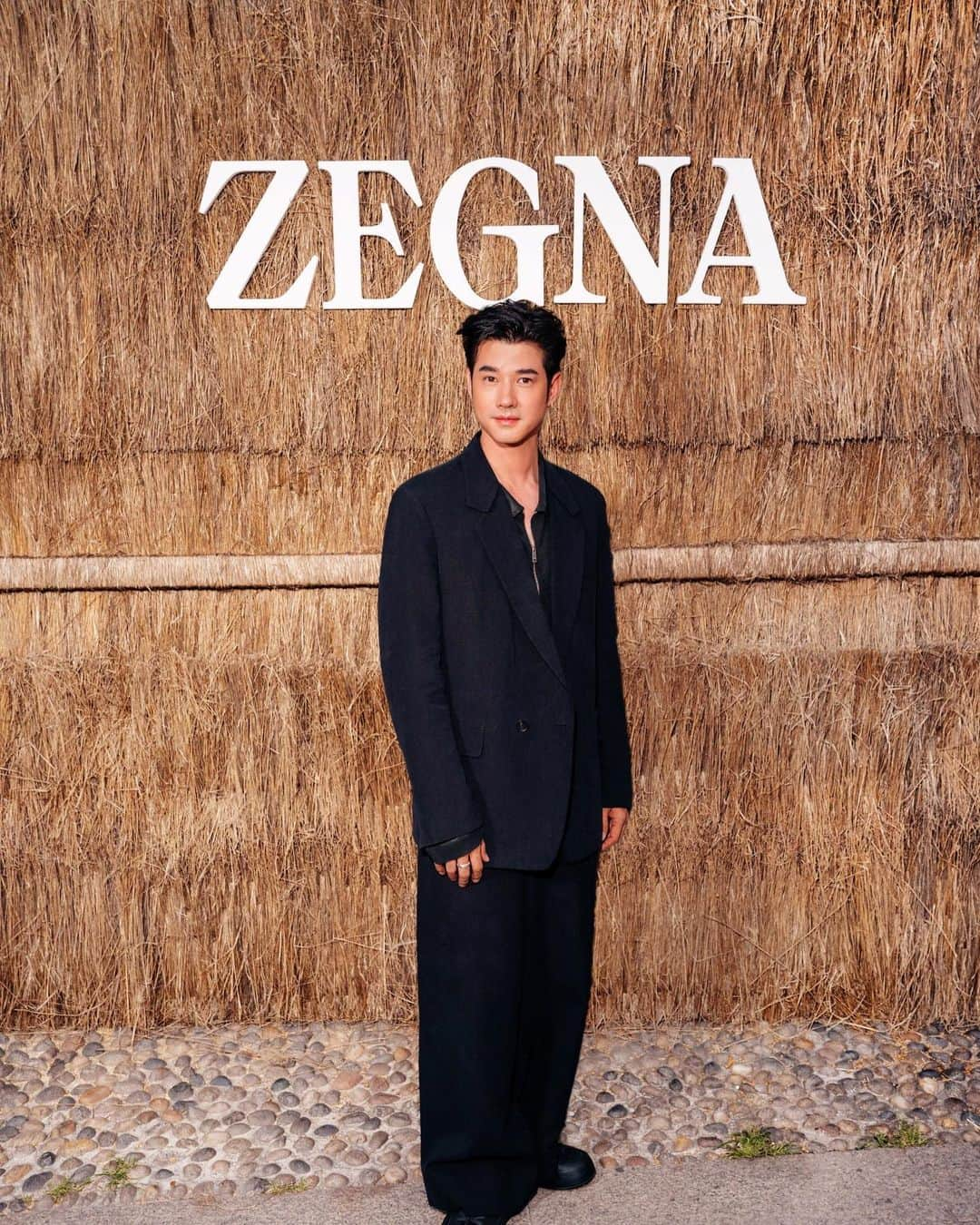 マリオ・マウラーのインスタグラム：「#ZEGNA #ZEGNASS24 great show with great people」