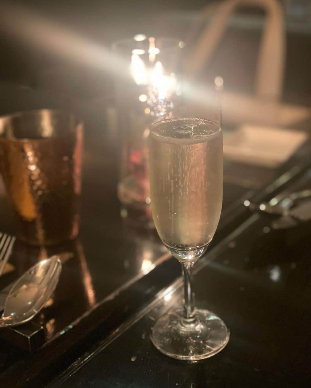 のインスタグラム：「会話の弾む楽しい夜🌙 相当久しぶりのお酒。 ・ ・ ・ #dinner #イタリアン #東京グルメ  #ごはん #木下ココ」