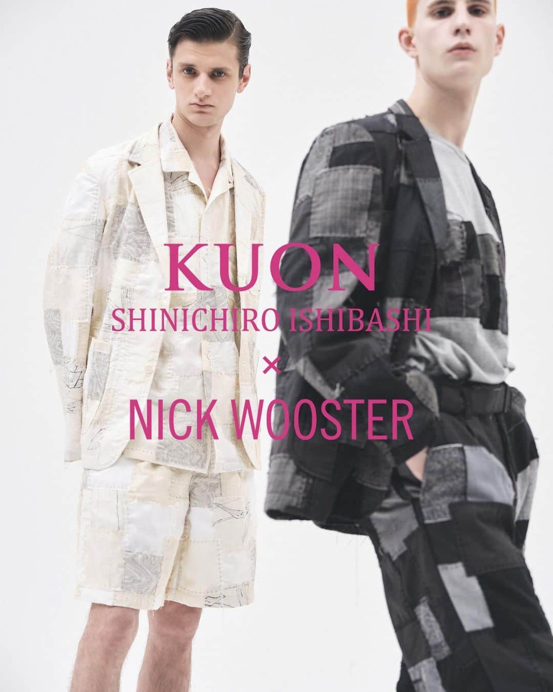 ニック･ウースタさんのインスタグラム写真 - (ニック･ウースタInstagram)「My 2nd collaboration with @kuon_tokyo will be available at selected stores worldwide on June 21. Link in Bio #kuon #kuontokyo」6月21日 14時03分 - nickwooster