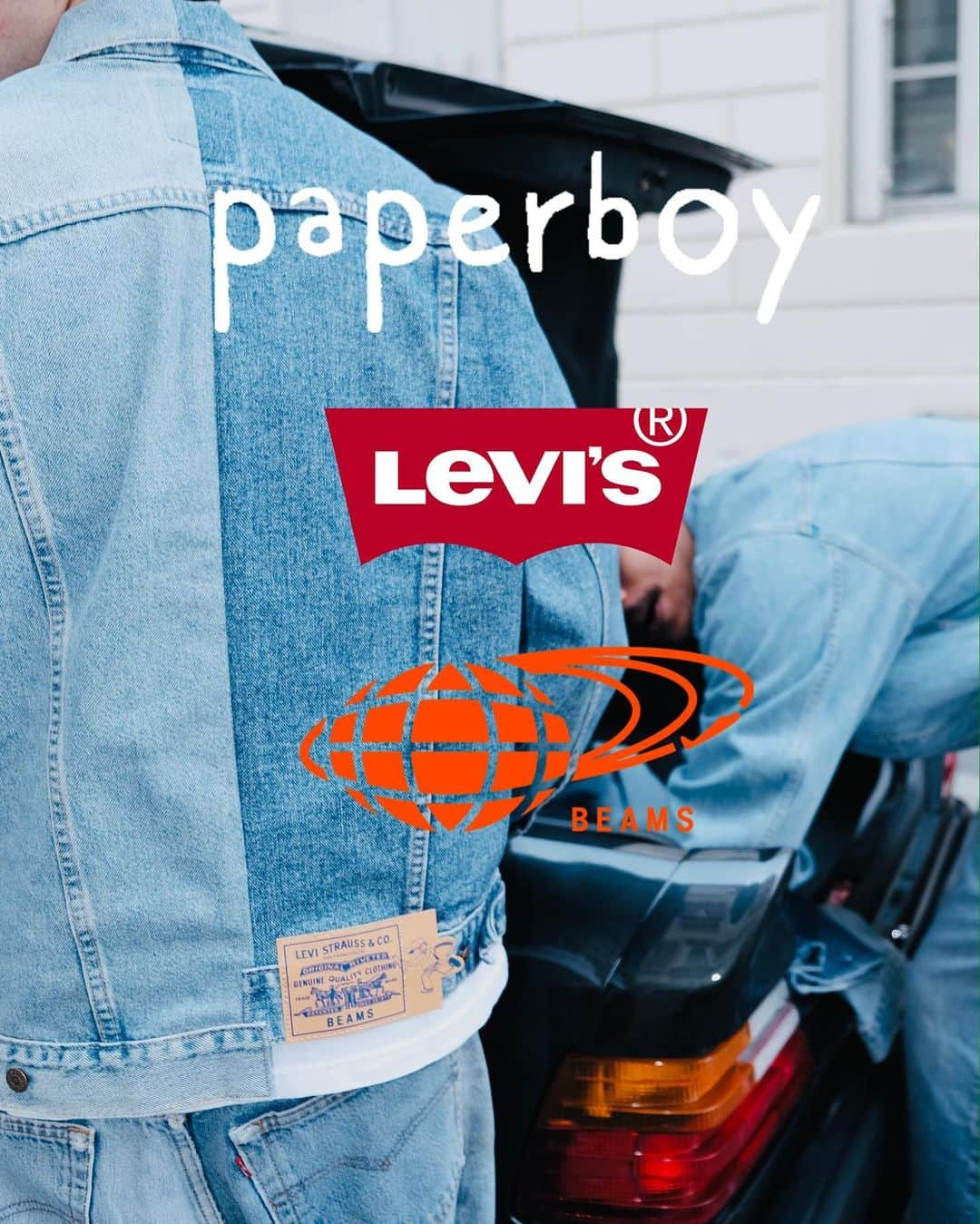 ビームスさんのインスタグラム写真 - (ビームスInstagram)「... paperboy × Levi’s × BEAMS Vintage Half & Half Pop Up Store + Customization  6.21（Wed.）at paperboy  @paperboyparis @levis @levisparis @beams_mens_casual  〈paperboy〉と〈Levi’s〉、〈BEAMS〉が初めてタッグを組み、パリの〈paperboy〉にて、6月21日（水）にポップアップイベントを開催します！  ※日本での展開はございません。  #paperboyparis #levis #levisparis #beam #ペーパーボーイ #リーバイス #ビームス」6月21日 15時09分 - beams_official