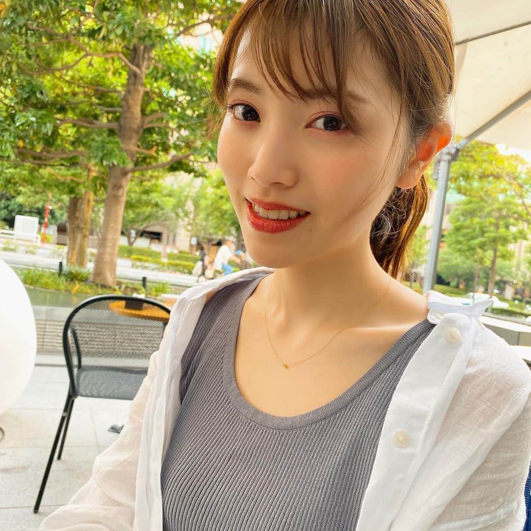 石原夏織のインスタグラム：「夏至嬉しいな🌞  #夏至 #夏 #晴れ #石原夏織」