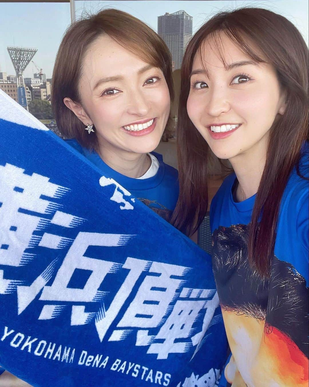 袴田彩会さんのインスタグラム写真 - (袴田彩会Instagram)「⚾️ ベイスターズファンのまこちゃんと 先週ハマスタ行ってきました🫶 まこちゃんのマニアック情報聴きながらの観戦！ 楽しかったなぁ〜🤗  ベイスターズ交流戦優勝おめでとうございます㊗️✨ イーグルスもここから上がっていきたい✨  #ハマスタ  #denaベイスターズ  #杜野まこ  #袴田彩会  #プロ野球」6月21日 16時33分 - ayae.ha