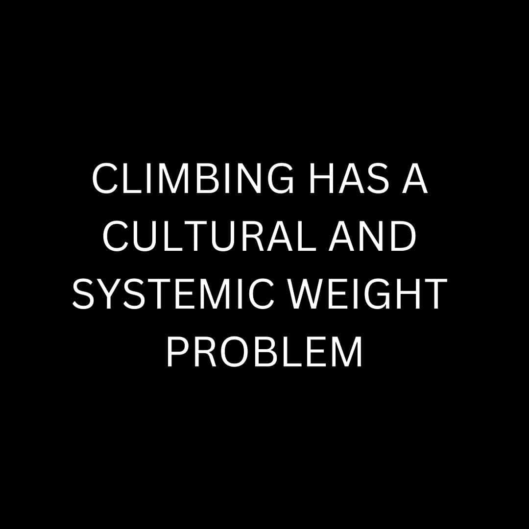 アラーナ・イップのインスタグラム：「Some of you may have heard my hot mic moment commentating Women’s Boulder Finals at the Innsbruck World Cup. For those who didn’t, before I knew we were on air I expressed a desire to call out the IFSC for dropping athlete  BMI testing this year. As an athlete who has personally struggled with body weight issues in the past I want to raise awareness and bring discussion of this topic out into the open.    Climbing has a cultural and systemic weight problem. It’s a dirty little non-secret that everyone knows about but no one does much about. In a sport where you are fighting gravity, weight clearly plays a role. That said, for some athletes, the pressure to be as thin as possible becomes unhealthy and some will develop RED-S (Relative Energy Deficiency in Sport), a debilitating syndrome that can have far reaching effects including on bone health, immunity, cardiovascular health, metabolic rate, and menstrual function. This pressure can come from many places and unfortunately sometimes even from coaches and national federations. I worry that athletes on the global stage are negatively influencing young climbers to associate success with extremely low body weight. I want the IFSC as the governing body to take a stand by requiring all licensed athletes to undergo medical screenings to check for RED-S.   The IFSC is currently working on a new set of regulations around athlete health. But they need to do more sooner for the benefit of both the athletes and climbers who look up to them. The new regulations will require athletes falling below a BMI threshold (18 for women and 18.5 for men, which is very low) to undergo medical screening to test for RED-S. This includes blood work, bone density testing, and psychological attests. BMI is a far from perfect screening metric (which the IFSC acknowledges), and I believe that every licensed athlete should have to go through RED-S screening in order to be allowed to compete.   Continued in comments ⬇️」