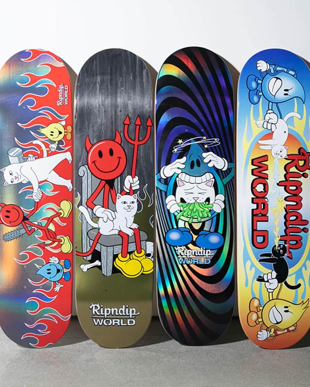 zumiezのインスタグラム：「RIPNDIP x WORLD INDUSTRIES available today in stores and online. Get it.」