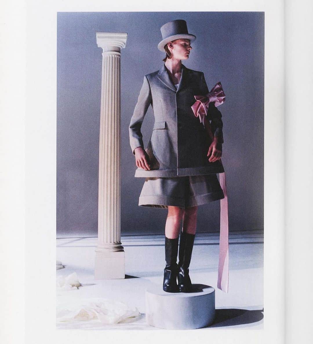 コム・デ・ギャルソンのインスタグラム：「@jordan_hemingway for ACNE PAPERS  Comme des Garcons Homme Plus SS 23」