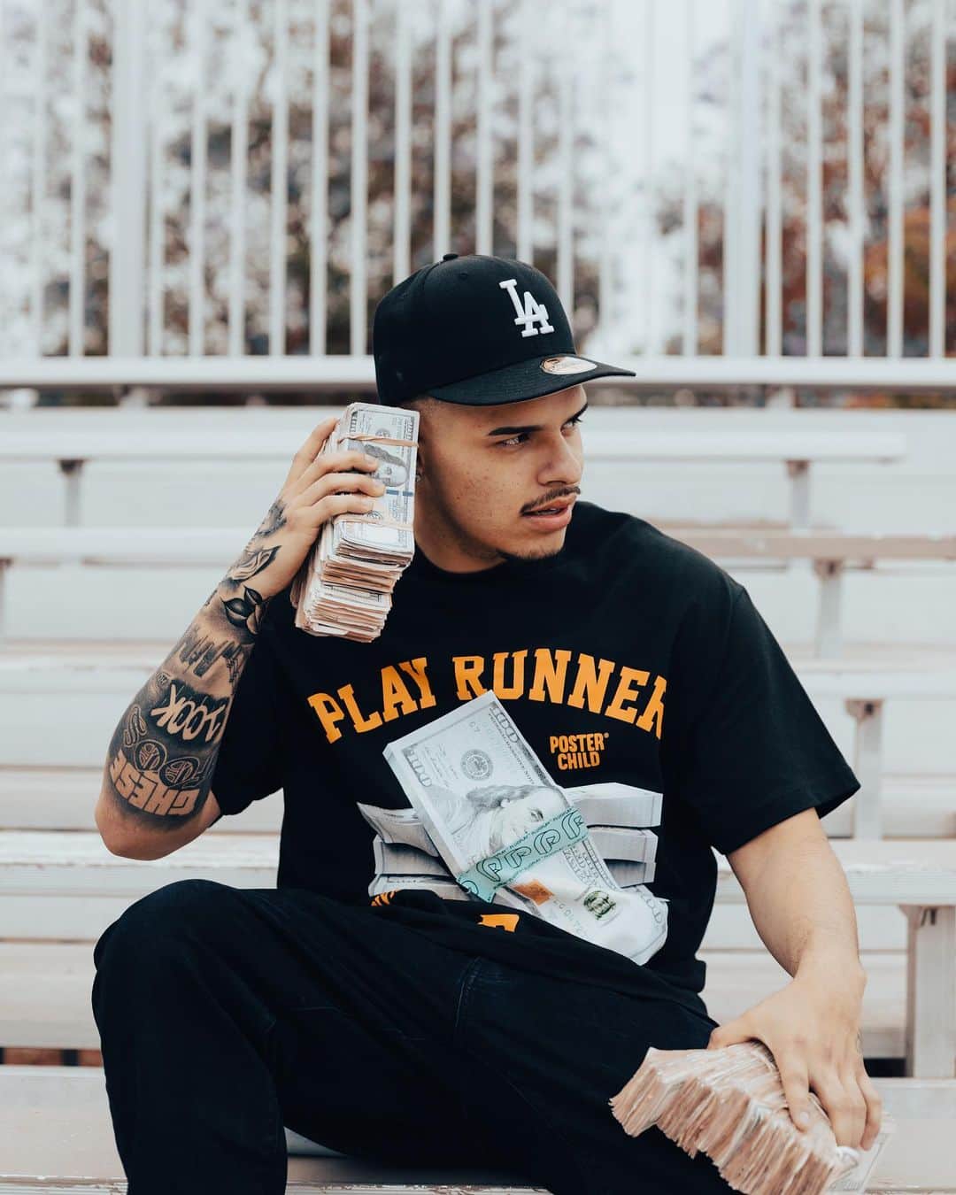 zumiezさんのインスタグラム写真 - (zumiezInstagram)「‘PLAY RUNNER’ Tee By @posterchild.la x @plugplay Exclusively for Zumiez! Ft. @flexddup @phily_queso   From humbled beginnings running plays w the gang. Walked our path so that others can run w us💯 #playrunner   NOW AVAILABLE IN 50 ZUMIEZ STORES! Swipe ⬅️ for Store List / Contest Info  📸: @_shotbydavid_」6月22日 5時00分 - zumiez
