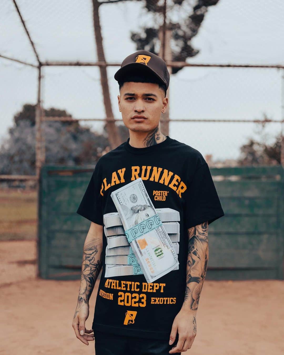 zumiezのインスタグラム：「‘PLAY RUNNER’ Tee By @posterchild.la x @plugplay Exclusively for Zumiez! Ft. @flexddup @phily_queso   From humbled beginnings running plays w the gang. Walked our path so that others can run w us💯 #playrunner   NOW AVAILABLE IN 50 ZUMIEZ STORES! Swipe ⬅️ for Store List / Contest Info  📸: @_shotbydavid_」