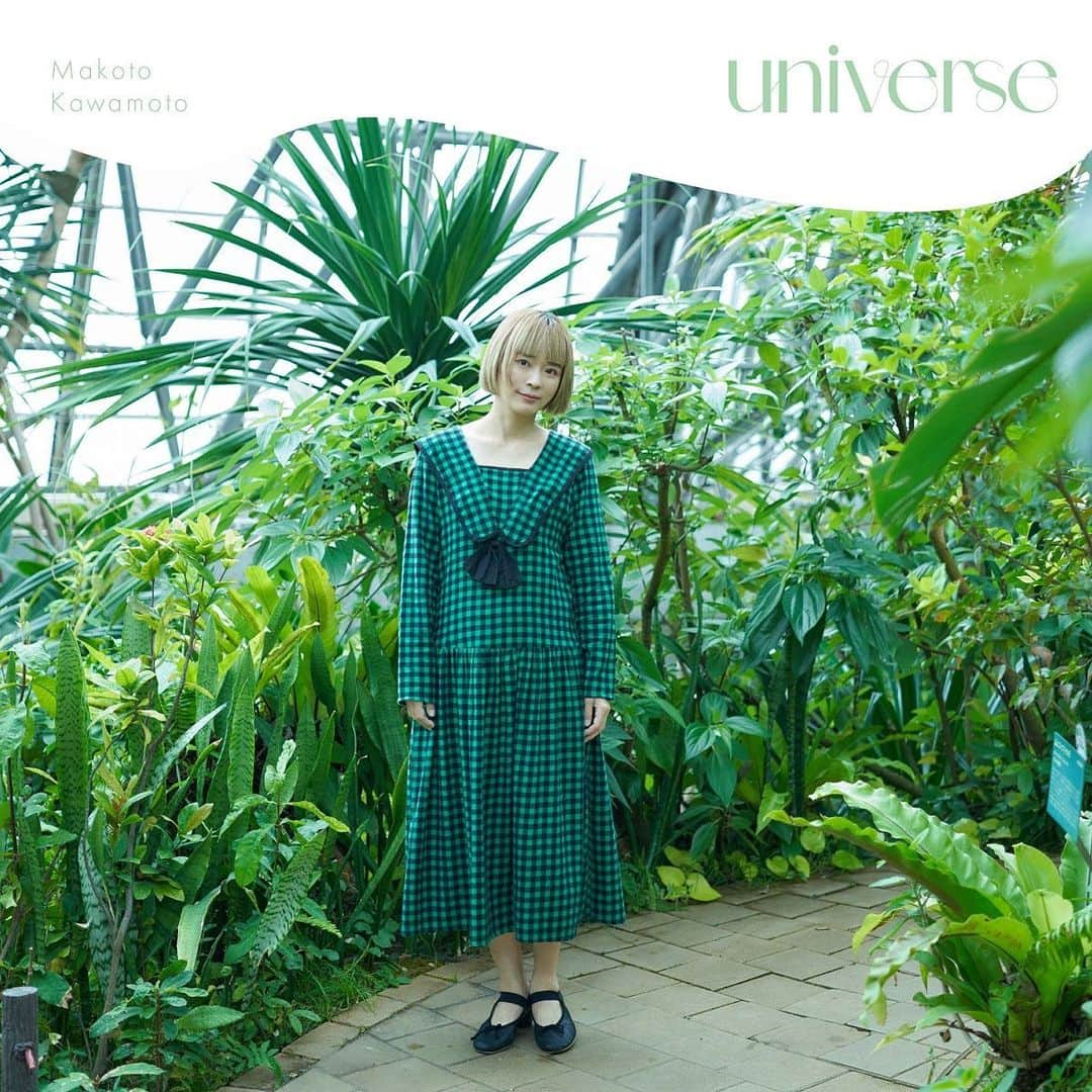 川本真琴のインスタグラム：「. 🫧release🫧 本日、シングル”universe”が 配信&7inchレコードでリリースされました。 ジャケット写真は、カメラマンの西原伸也さんです✨ @shinya_nishihara   全シングルアナログボックスセット ”Vinyl Single Collection”も同時発売です！  ゆったりと、聴いてください🎵  ※商品詳細はプロフィールリンクをご覧ください。  #川本真琴 #universe」