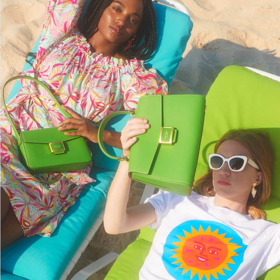 のインスタグラム：「こころゆくまで、白い砂と太陽  #katespadeny #katespadejapan #ケイトスペード #ケイトスペードニューヨーク」