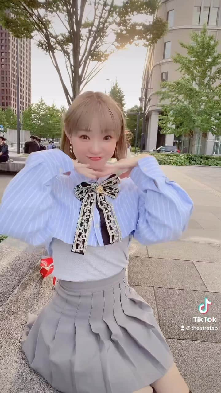 井田彩花のインスタグラム：「#tiktok #いぎなり東北産  #わざとあざとエキスパート」