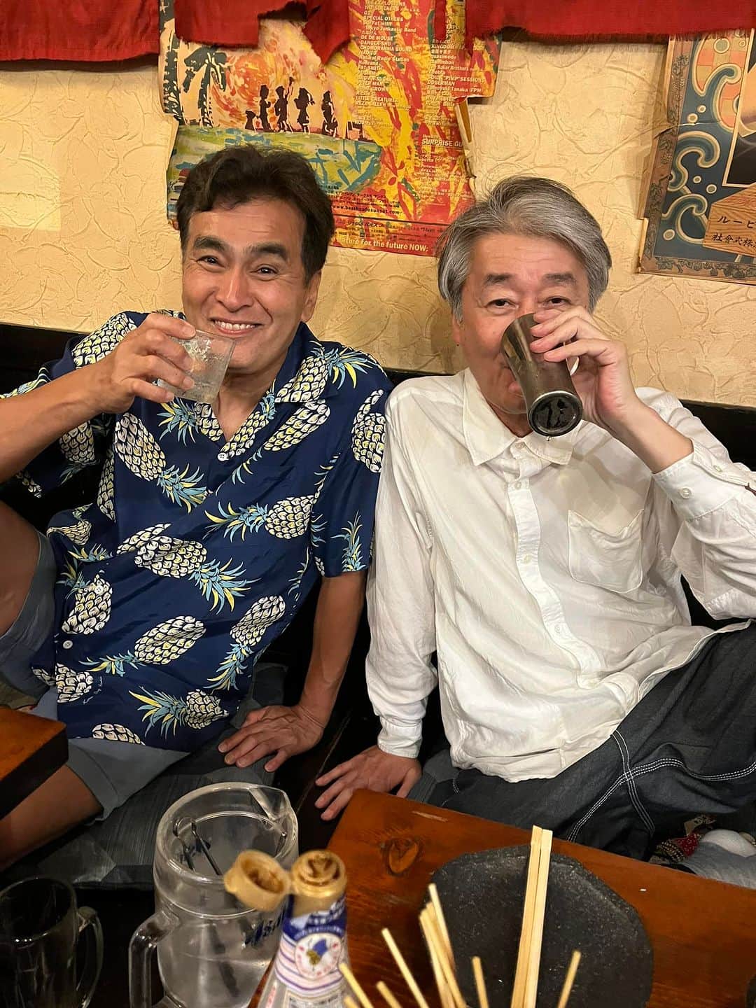 のインスタグラム：「久々に良純さんと合流😊」