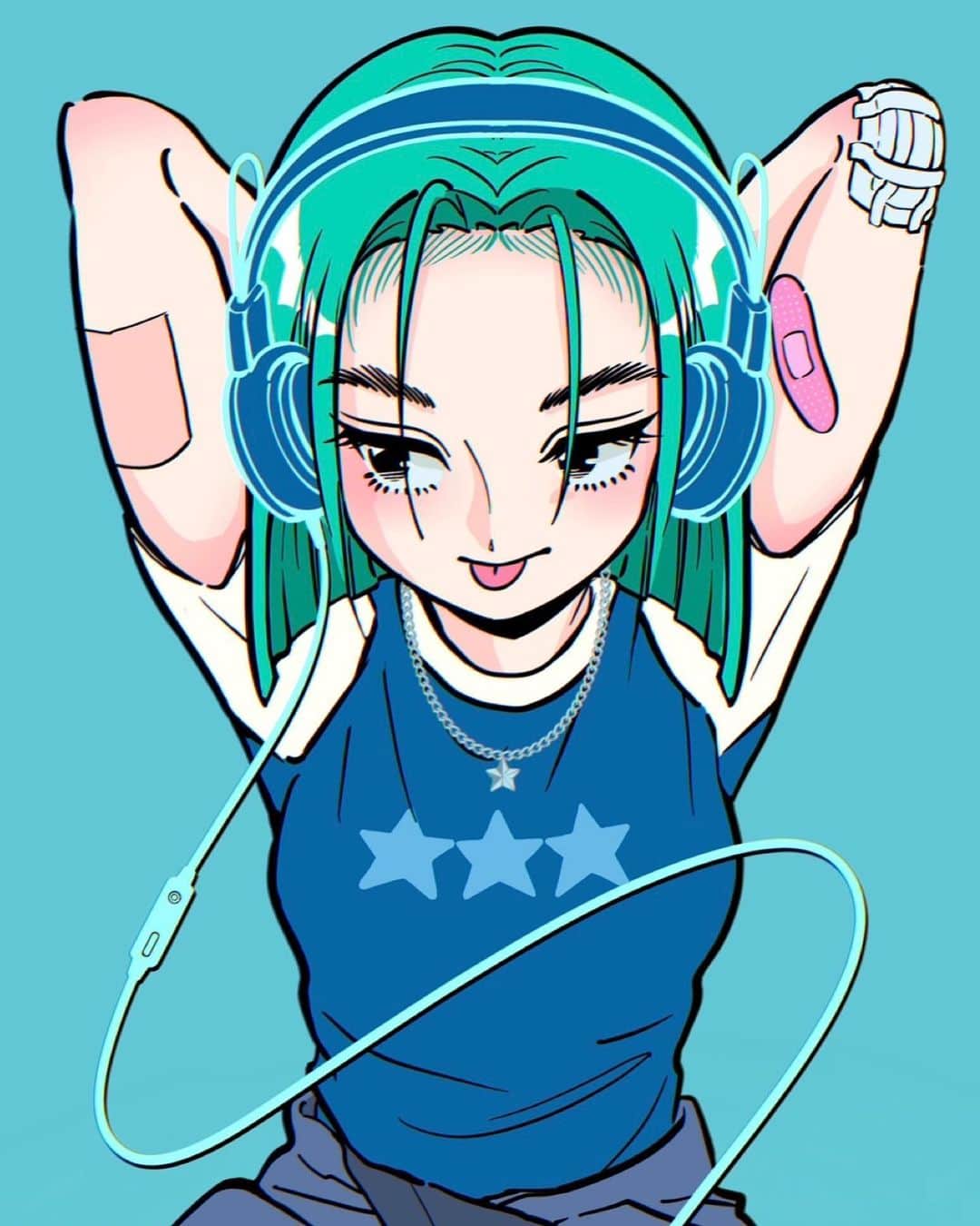 佐藤なつみのインスタグラム：「peloringirl skateboard🛹💚  ・－・－・－・－・－・－・－・－・－・  ずっと作りたかったスケートボード🛹 遂に実現することができました🥹 アートとしてお部屋に飾るも良し、 パーツを付けて乗り回すも良しです！💙  アクリルキーホルダーは スケートボードの形そのままで作ったよ！✨ 背景のグラデーションに透け感があって可愛いです💙 みんなのタイプはどの子？👀  ■スケートボードデッキ:¥30,000 ※受注生産  ■スケートボード型アクリルキーホルダー3種 ¥900  ⏩6/23(金) 20:00  オンライン販売START！👅  #illustration #illustrator #90s  #イラスト#女の子イラスト #ガールズイラスト #古着女子 #古着コーデ #古着 #イラストレーター#スケボー #スケボー女子 #デッキ #スケートボード #ストリート系女子 #ストリート#アクリルキーホルダー」