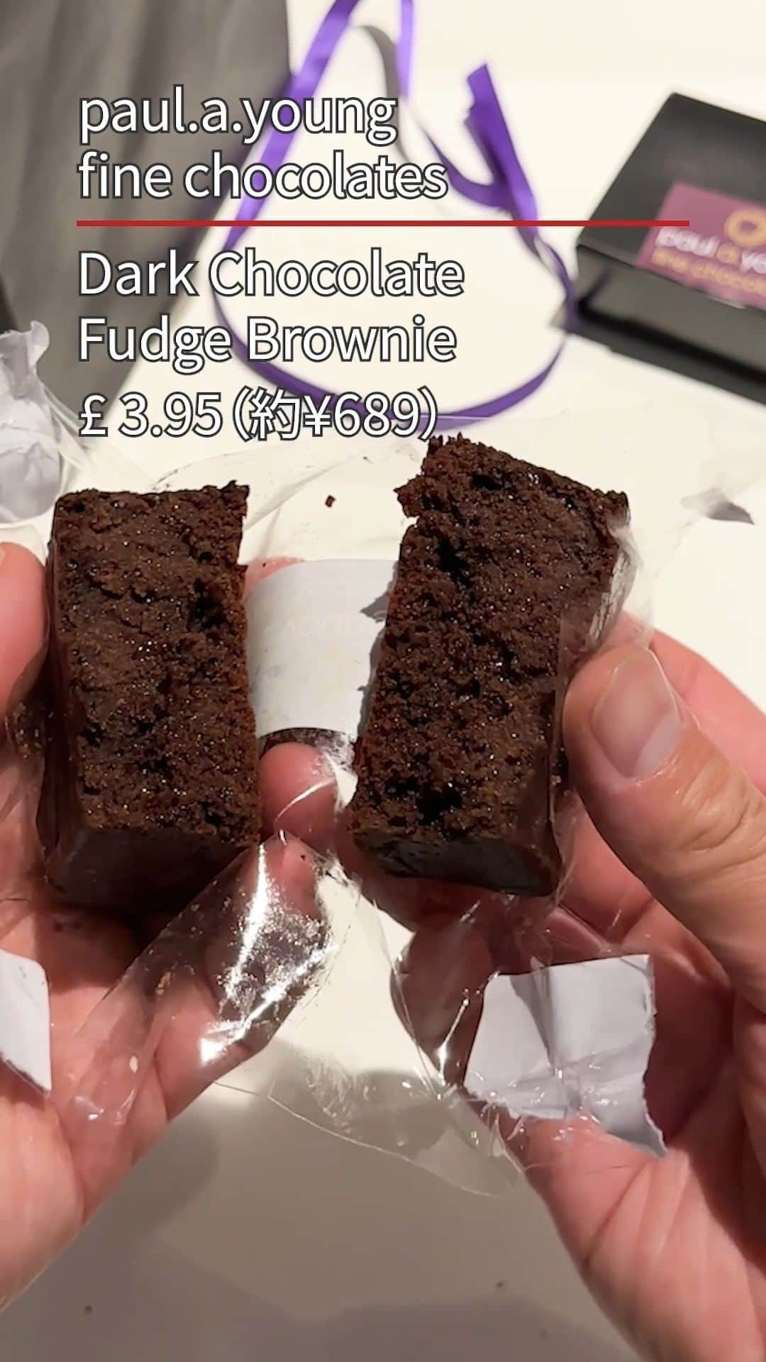 チョコレートカカオのインスタグラム：「Chocolate Journey : London Edition 1  チョコレートの旅 ロンドン編1  This is a digest. これはダイジェストです。  In June of 2023, I got mad and boarded a plane to Europe...  2023年6月、俺はついカッとなってヨーロッパ行きの飛行機に乗り込んだ。。。  Full story 本編はこちら YouTube https://youtu.be/OTYdmV-rEAA  #europe #london #chocolate #paulayoung #trip #paulayoung #ヨーロッパ #イギリス #ロンドン #チョコレート #england #brownie #bonbonchocolat #swiss #uk #fishandchips #journey #charbonneletwalker #gourmet #seasaltcaramel」
