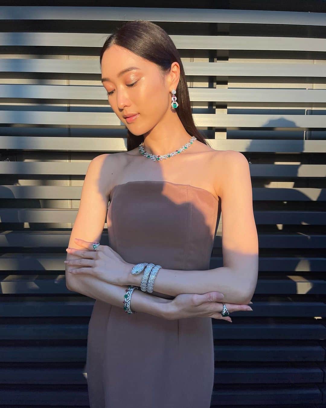 中山由香のインスタグラム：「・  BULGARI 💎💎 #bulgari#BulgariMediterranea」