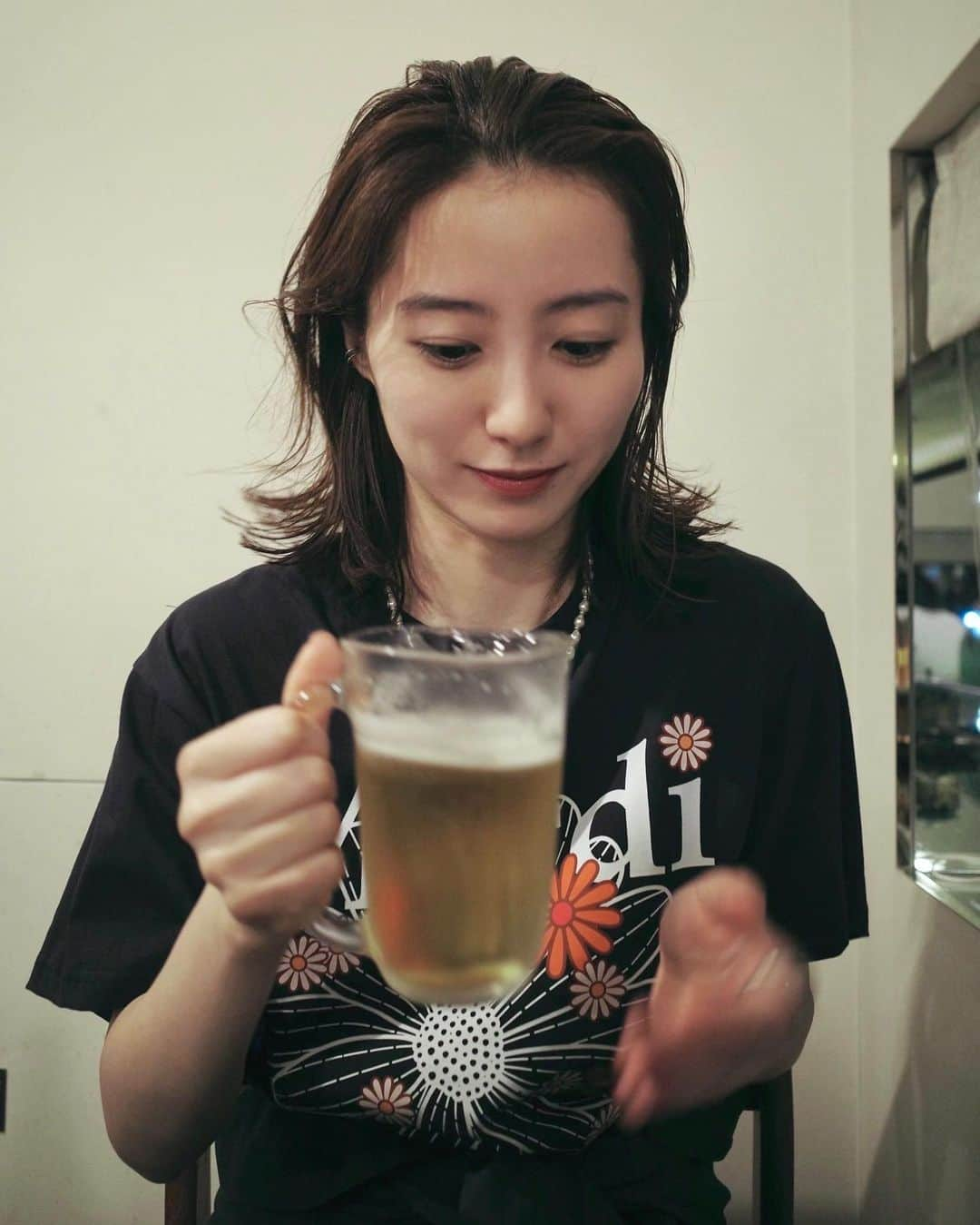 高田里穂さんのインスタグラム写真 - (高田里穂Instagram)「DO YOU LIKE BEER?😋」6月21日 21時24分 - riho__takada