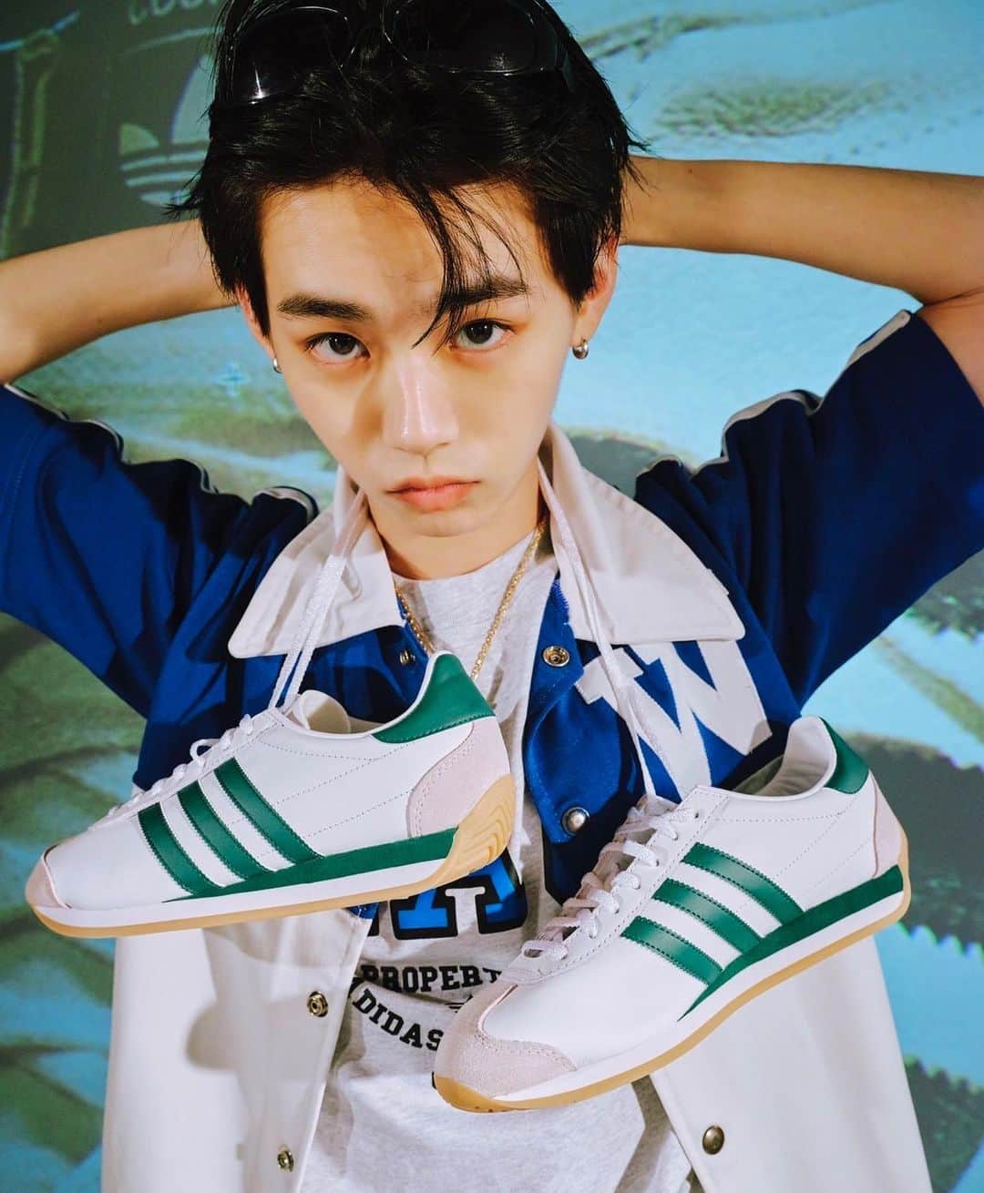のインスタグラム：「えれなえれなえれなえれな @adidasoriginals @nylonjapan」