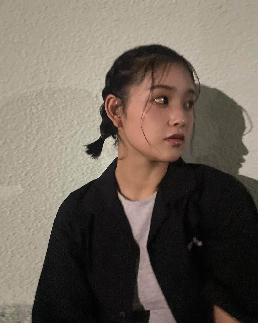 石井蘭さんのインスタグラム写真 - (石井蘭Instagram)「pigtails 👧💞🌶️  二つ結び普段やらないけど、 久々にやってみたので！！！ やっぱ前髪無しは楽です笑笑  #石井蘭#04년생 #ヘアアレンジ#pigtails #4geeksbyspiralgirl」6月21日 21時47分 - ran_orchid0807