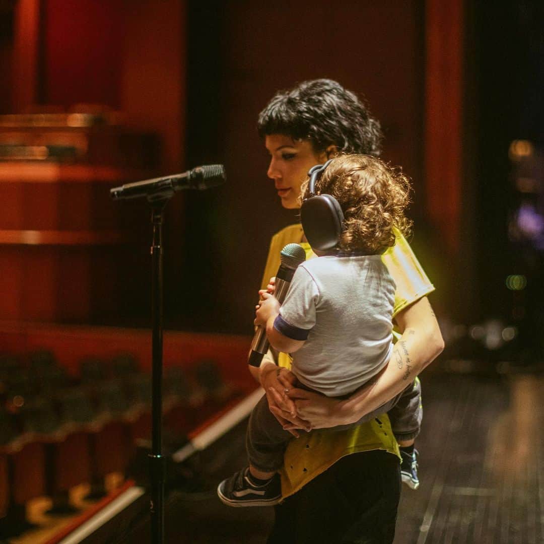 Halseyのインスタグラム：「No place like home. String ensemble shows start tonight at the one and only @njpac . It’s a family affair.   Captured by @yasi」