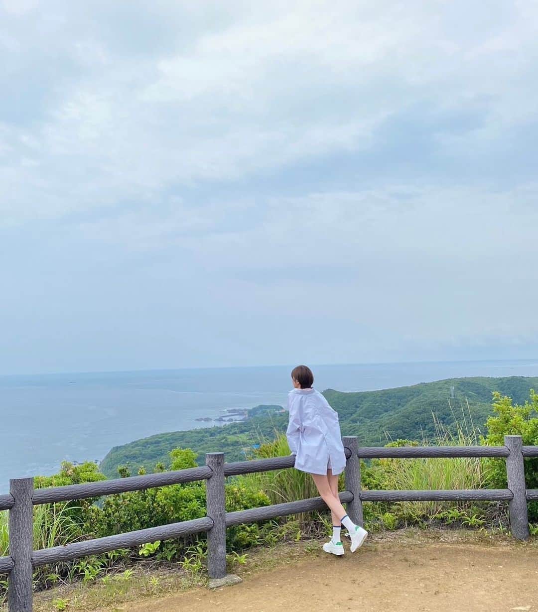 工藤美桜のインスタグラム：「🥗お知らせ 6月24日放送の『朝だ！生です旅サラダ』 出演します〜！！今回のロコレコロケは、三重県鳥羽市へ行ってきました☺️ ぜひご覧くださいね！！ あさ8時放送です〜！ #旅サラダ　 #おいしいものいっぱい」