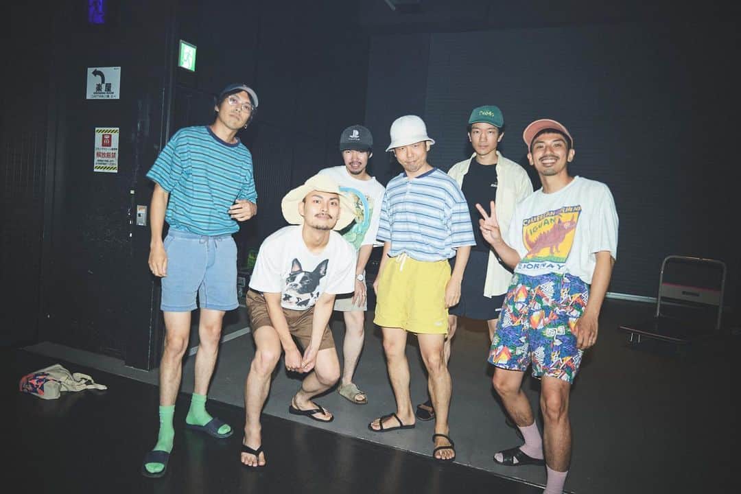 never young beachのインスタグラム：「OFFSHOT📸  never young beach 5th Album “ありがとう”  Release Show TOKYO  Photo by Yosuke Torii @hurry」