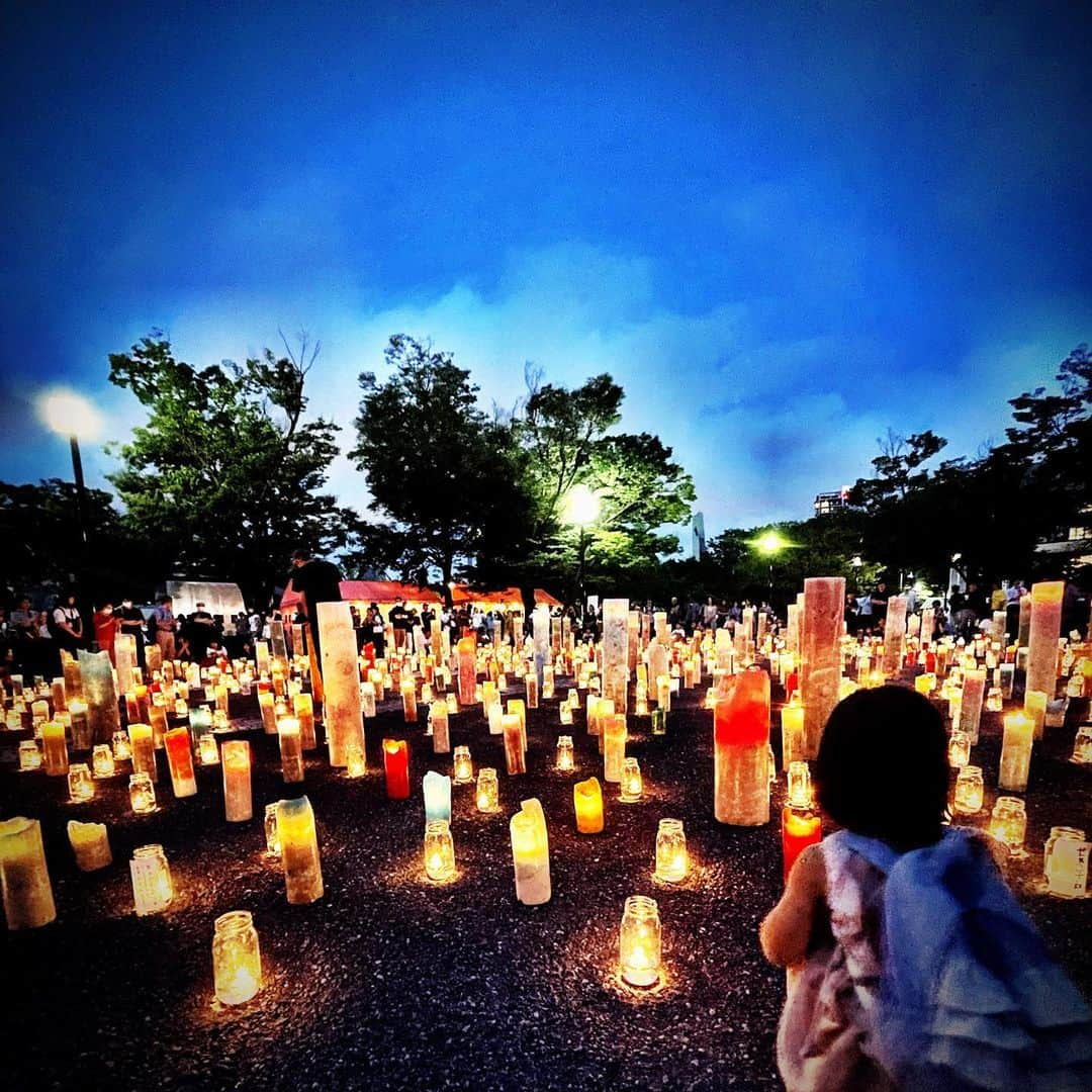 INORANさんのインスタグラム写真 - (INORANInstagram)「The summer solstice. 夏至 2023. #candlenighttokyo2023 #candlejune #peace」6月21日 23時30分 - inoran_official