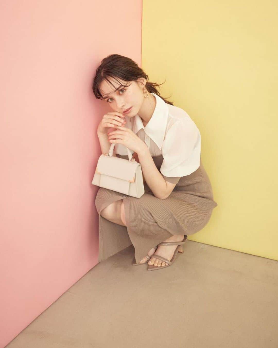 メーガン花子のインスタグラム：「💗💛」