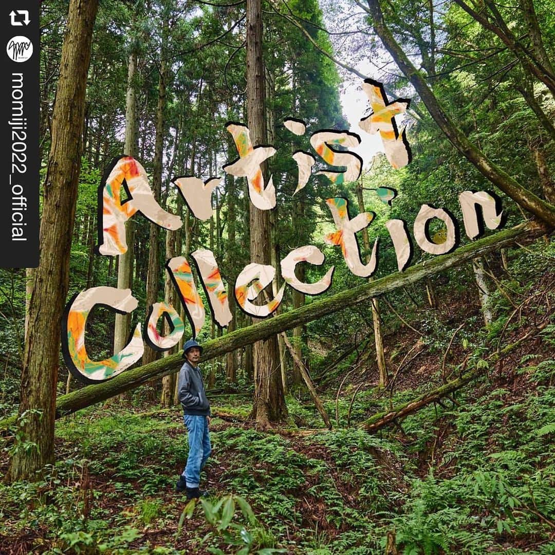 のインスタグラム：「#repost @momiji2022_official  .  6/15〜6/28 momiji Artist collection 銀座和光本店4階メンズフロアにて開催中です。  素材も人も、 様々な場所で活躍しています。  皆様にも楽しんで参加して頂けると嬉しいです。  #アート #art #アーティスト #artist #銀座 #ginza #和光 #イベント #brother #tokio_hat #松山ケンイチ #小雪 #KenichiMatsuyama #koyuki  #momiji」
