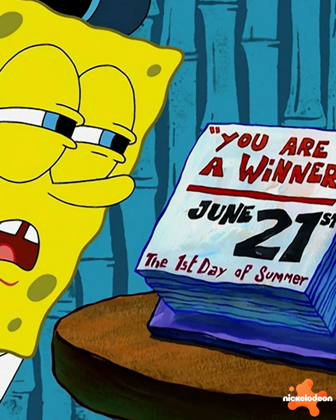 スポンジボブさんのインスタグラム写真 - (スポンジボブInstagram)「"You are a winner" and it's SUMMER! 😎」6月22日 0時11分 - spongebob