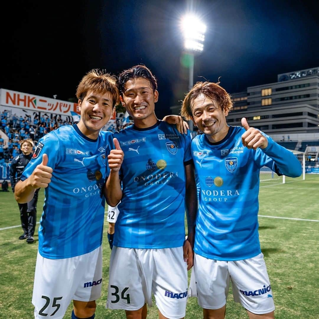 横浜FCさんのインスタグラム写真 - (横浜FCInstagram)「. 天皇杯初戦勝利👍  #だんだん増えていきます   平日にもかかわらずたくさんのご声援ありがとうございました✨  #yokohamafc  #横浜FC  #Jリーグ  #JLEAGUE  #HAMABLUE  #ニッパツ三ツ沢球技場」6月22日 0時19分 - yokohamafc_official