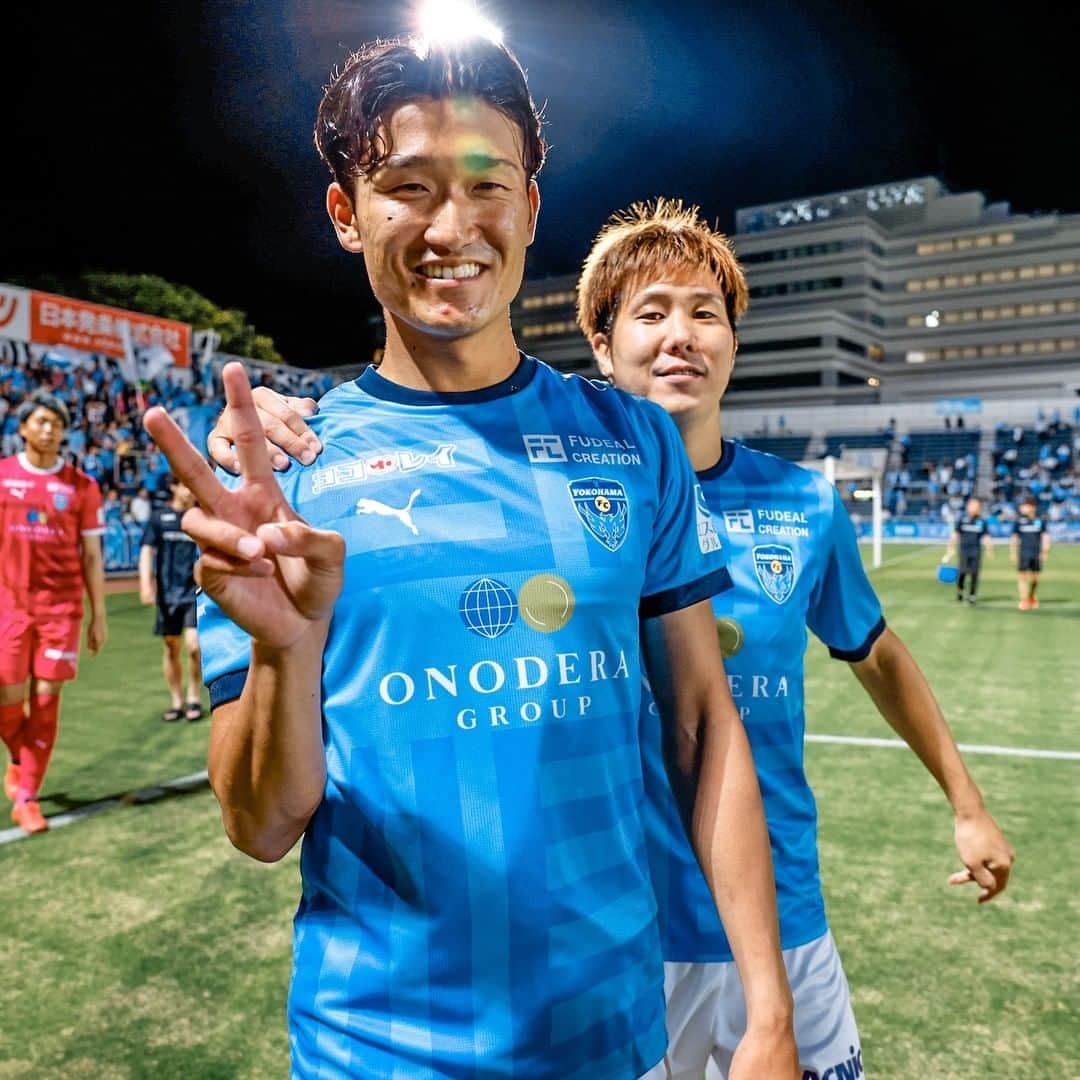 横浜FCさんのインスタグラム写真 - (横浜FCInstagram)「. 天皇杯初戦勝利👍  #だんだん増えていきます   平日にもかかわらずたくさんのご声援ありがとうございました✨  #yokohamafc  #横浜FC  #Jリーグ  #JLEAGUE  #HAMABLUE  #ニッパツ三ツ沢球技場」6月22日 0時19分 - yokohamafc_official