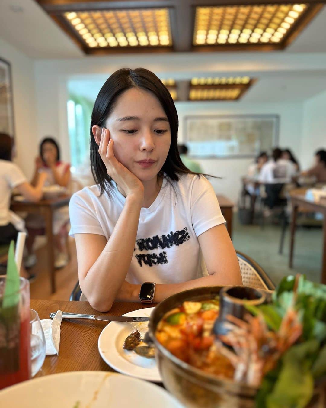 ナム・ボラのインスタグラム：「와… 인생 뚬양꿈🥰 진짜 맛있다」