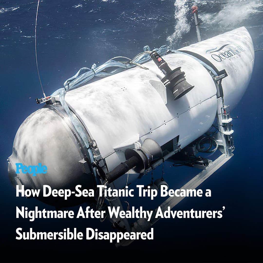 People Magazineさんのインスタグラム写真 - (People MagazineInstagram)「How could an excursion for five thrill-seekers to see the wreckage of the Titanic on a cutting-edge submersible — with a reported price tag of $250,000 per seat — turn into a nightmare?  It comes down to basics, according to Butch Hendrick, founder of Lifeguard Systems, which developed rescue procedures for surface and underwater rescues.  “It has no real emergency systems on it,” Hendrick says. “It is supposed to self-surface, but if it’s flooded or entangled, none of those are going to work. There’s no emergency beacons that would automatically go on and signal our Coast Guard. It’s an unknown search.” Read the full story at the link in our bio. | 📷: Alamy Stock Photo」6月22日 0時32分 - people