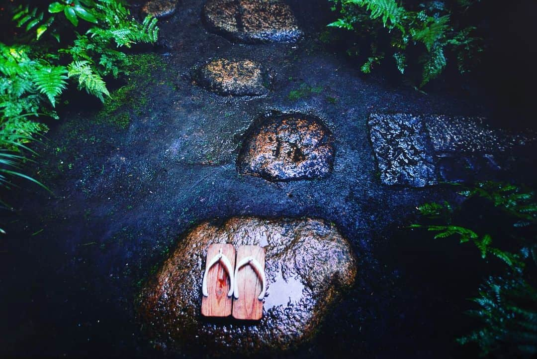 Michael Yamashitaさんのインスタグラム写真 - (Michael YamashitaInstagram)「Shoe etiquette: Japanese take their social customs very seriously and there are some basic rules that everyone is supposed to follow. Among these is the removal of shoes before going inside a home, business, temple -- Cleanliness is the major reason for this custom, and it also is a sign of respect. But  the custom involves a bit more than just shedding shoes. Many places have a special spot inside the door that is reserved for shoe removal -- the genkan is a step-down area where shoes can be left, always pointing toward the door. Stocking-feet should not land on the genkan, but on the step up, where they can be eased into waiting slippers. When leaving, slippers are returned facing in the same place and direction they were found. All that is easy enough, but there are finer points to consider once inside -- slippers come off when walking on tatami mats and another set of slippers is used for visiting the bathroom. Bare feet are discouraged.  #japan #japanesestyle #japanlife #japaneseculture」6月22日 0時46分 - yamashitaphoto