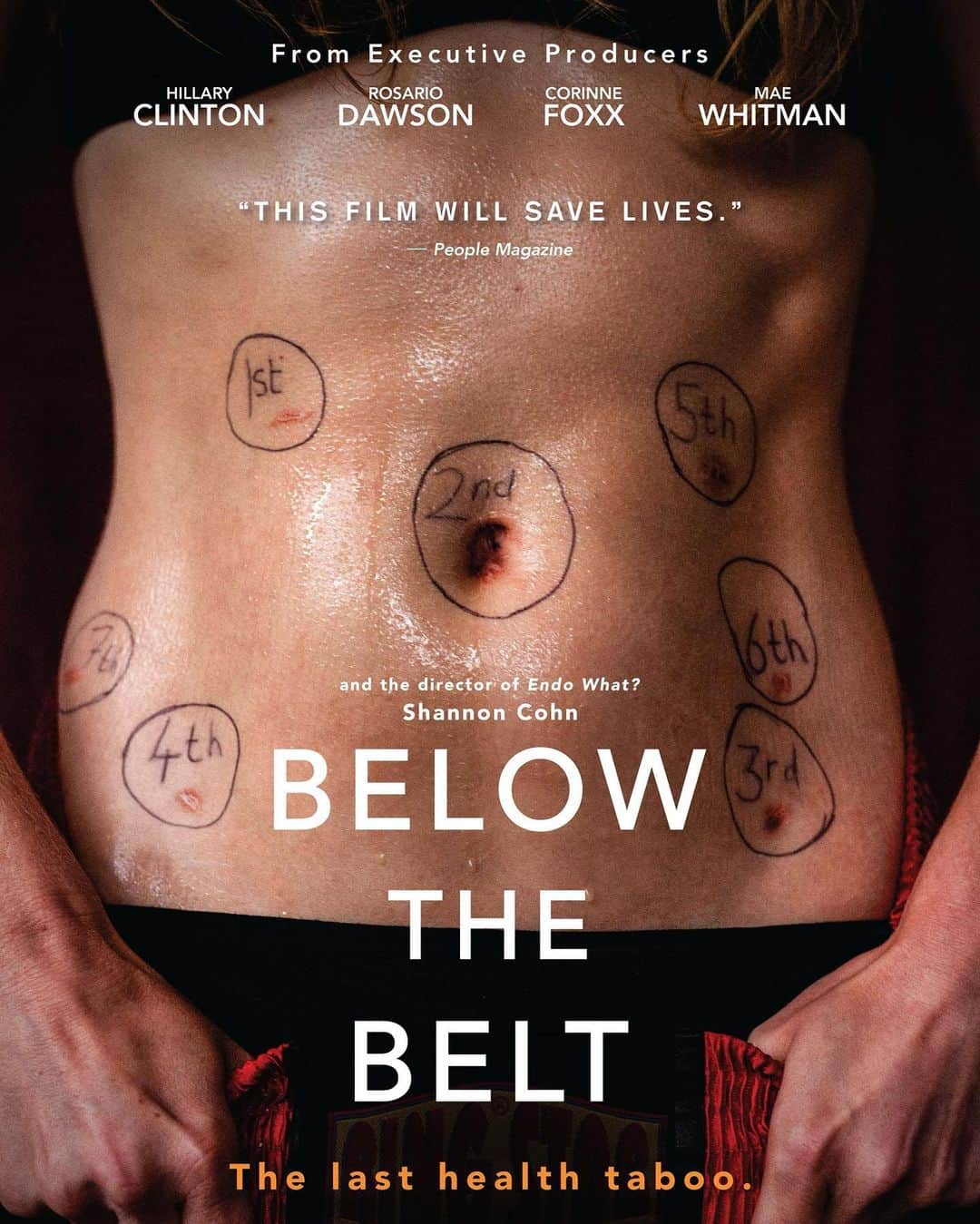 ロザリオ・ドーソンのインスタグラム：「Below the Belt is a new documentary that looks at equity in healthcare through the lens of a single disease that affects at least 1 in 10 girls, women and gender expansive individuals around the world - endometriosis. I'm honored to be an Executive Producer alongside my fellow fighters for equity - Hillary Clinton, Corinne Foxx, Mae Whitman and Director Shannon Cohn.   The film premieres nationally in the US today on @pbs and pbs.org.   We deserve to be believed. We deserve to be understood. We deserve to be empowered to understand ourselves, our bodies and any medical treatments presented to us. We deserve better across the entire healthcare system. Below the Belt aims to revolutionize the status quo so that we get what we deserve - the right to live healthy, informed, fulfilling lives. 🤍」