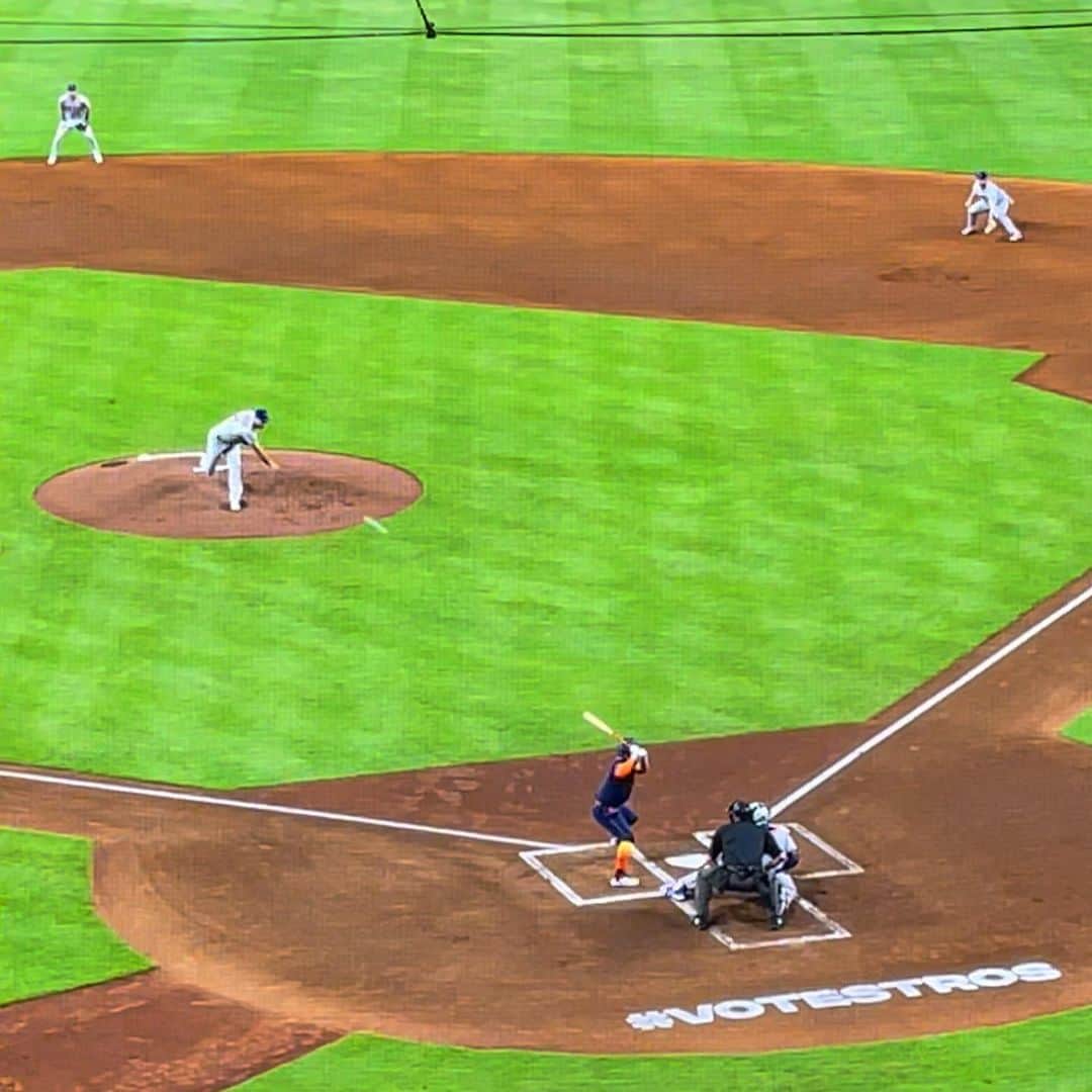 オカモト"MOBY"タクヤのインスタグラム：「6/19(Mon) @mets @ @astros  First time #Houston #Texas」