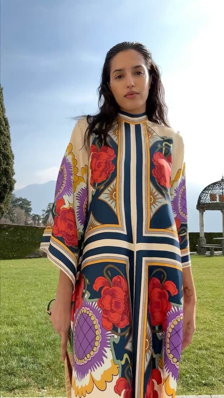 Harrodsのインスタグラム：「You’d be hard-pressed to find a better heatwave outfit than a #LaDoubleJ kaftan.  Find yours in International Designer on the First Floor and at harrods.com.  #Harrods #HarrodsFashion」