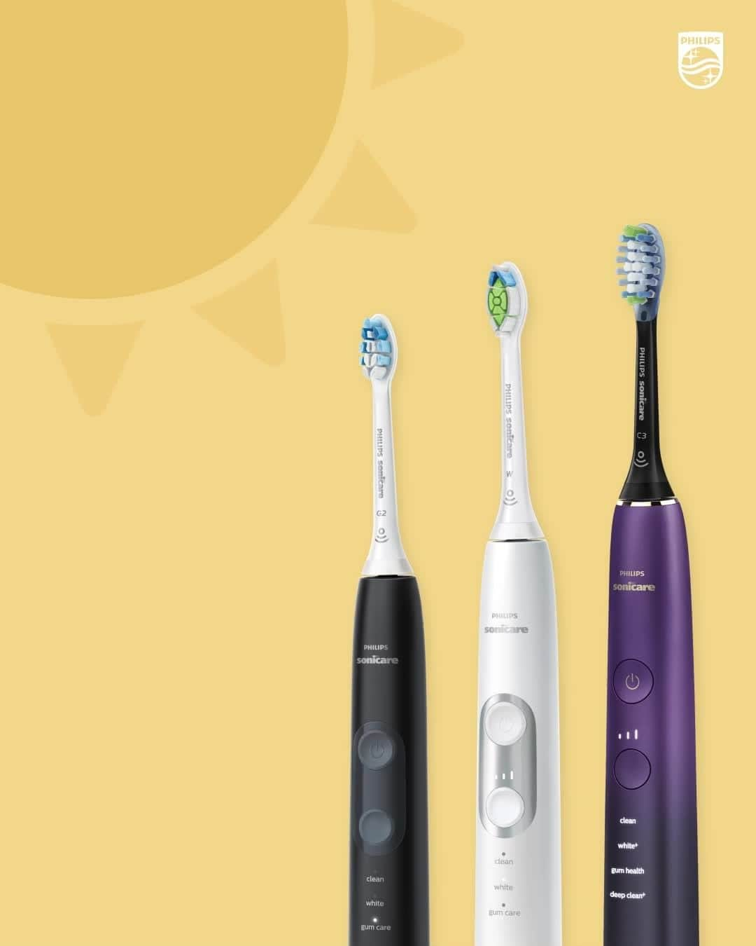 Philips Sonicareのインスタグラム：「Celebrate summertime! ☀️ Select Philips Sonicare toothbrushes are on sale — up to 35% off from now until July 9! Check out the deals at the link in our bio.   #PhilipsSonicare #SummerSale」