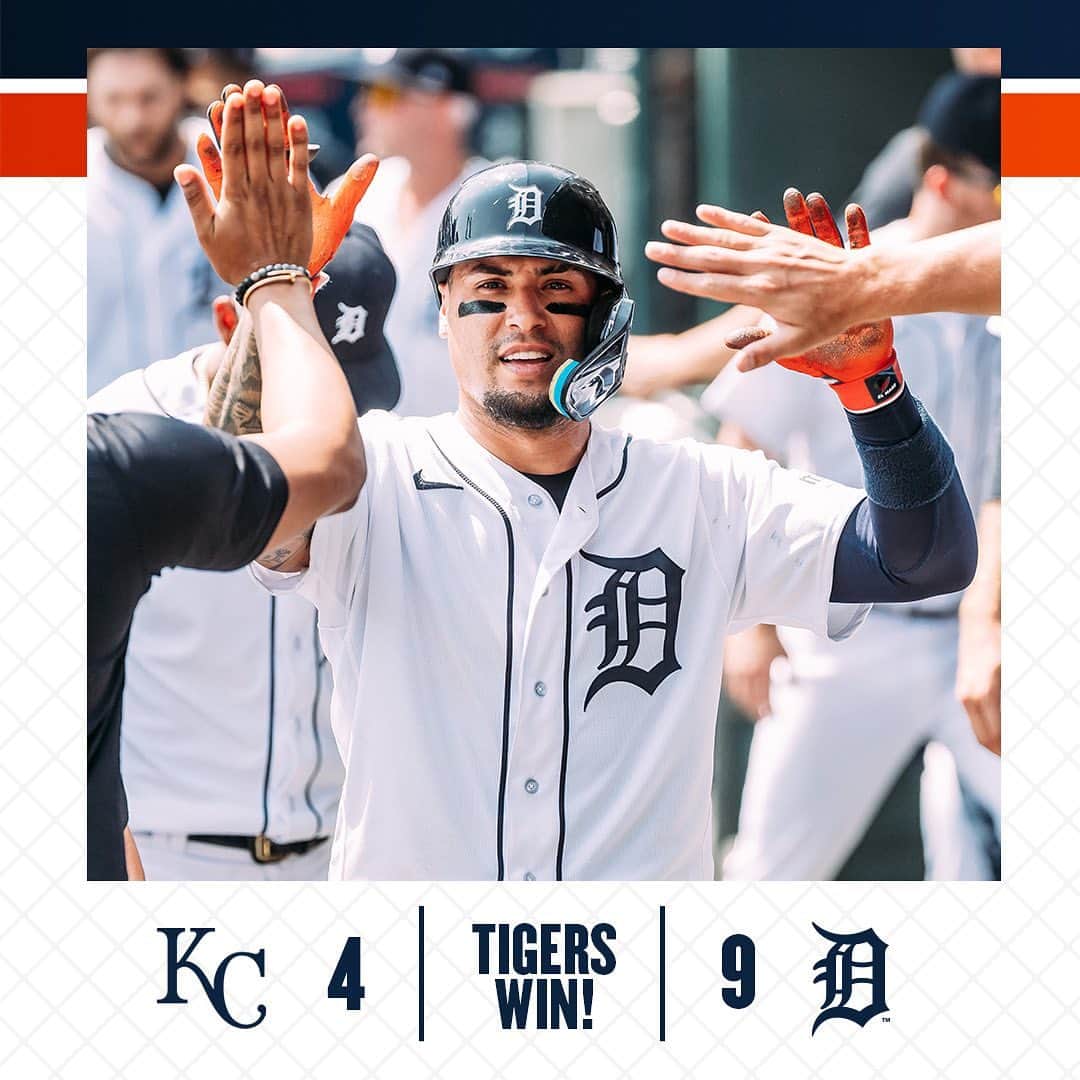 デトロイト・タイガースさんのインスタグラム写真 - (デトロイト・タイガースInstagram)「Series ☑️ #TigersWin」6月22日 5時57分 - tigers