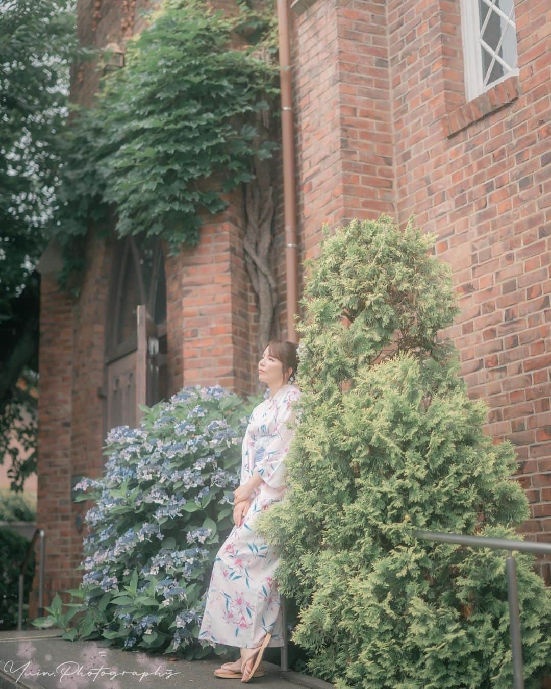 Mikaさんのインスタグラム写真 - (MikaInstagram)「Church in Kawagoe  可愛い場所見つけた♡  ・ ・ ・ photo by @yuin_yuin_yuin 📸 model @mikarin_portrait  ・ ・ ・ ・ follow me💋  #美花展 #紫陽花ポートレート #川越散策 #川越浴衣レンタル古都  #浴衣女子  #浴衣アレンジ  #浴衣デート  #誰かの記憶に残る写真 #カメラ好きな人と繋がりたい #ファインダー越しの私の世界 #ポトレファン倶楽部 #被写体モデル #その瞬間は永遠の思い出 #みんなのフォト #ポトレ女子 #撮影依頼募集中 #jp_portrait部 #japanesegirl #asianbeauty #love_camera_club #jp_portrait #jp_portrait_collection #photo_shorttrip #_lovely_weekend #portraitfestival #portraitinlove #portrait_mood #exclusive_world_portrait  #instagood #instagramjapan」6月22日 7時16分 - mika_portrait