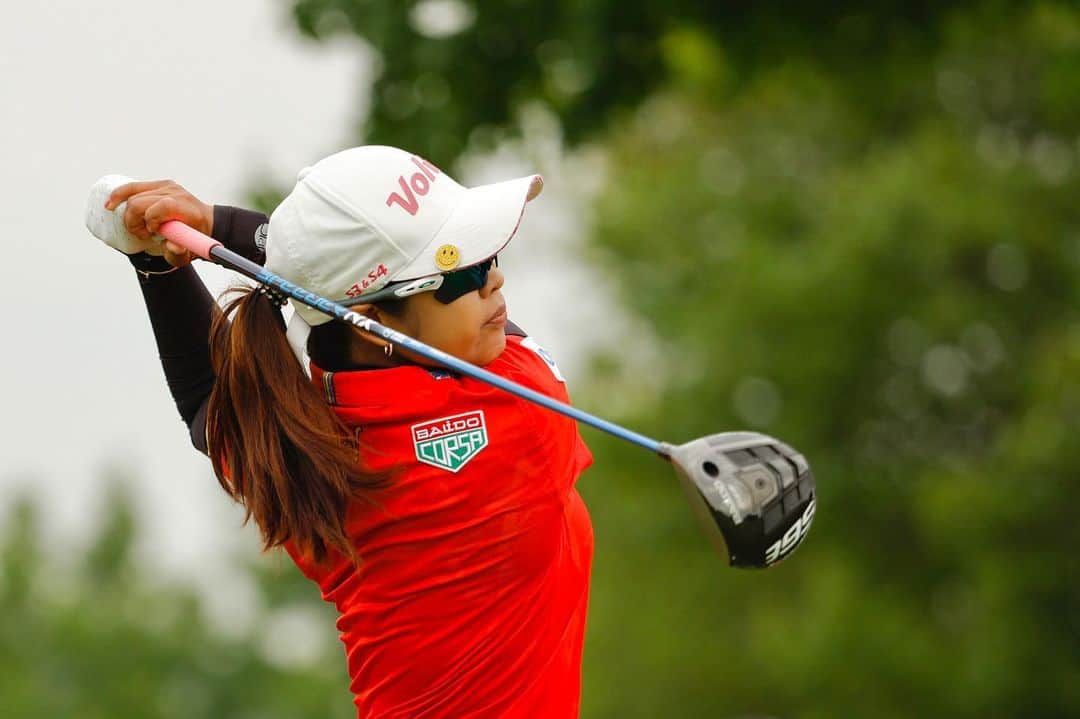 ポーナノン・ファトラムのインスタグラム：「KPMG WOMEN'S PGA CHAMPIONSHIP WEEK✌️😊🙌」