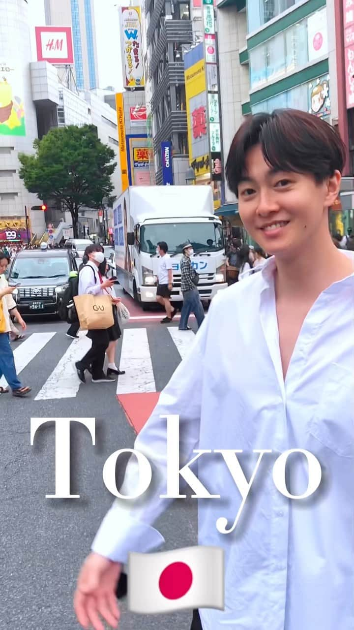 高島豪志のインスタグラム：「Come and visit Japan!!  Tokyo is the capital city of Japan and Tokyo has everything for you! All different kinds of Food, historical places, fashion, games and more!  What I recommend you is “THE FOOD” Every place you eat in here will blow your mind!!  If you have any question just comment me and I’ll tell you everything you want!! Don’t forget to follow so you won’t miss more information about Japan!!!  Enjoy your stay in Japan!  #japan #japantravel #tokyo #tokyocameraclub #japanlife #japanlifestyle #shibuya #shibuyacrossing #japanesefood #japanesefoods #travel #japantrip #日本 #japon #일본 #japón #ญี่ปุ่น #fyp」