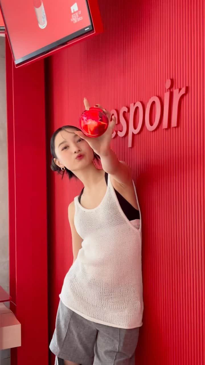 新野尾七奈のインスタグラム：「#エスポア  #エスポアヨンナム #エスポア延南  #エスポア #espoir #espoirjapan」