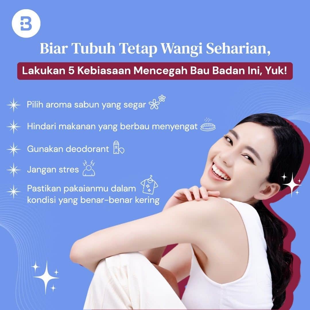 Beauty | Health | Fashionさんのインスタグラム写真 - (Beauty | Health | FashionInstagram)「Paling bikin insecure gak sih beauties kalo udah bau badan?😫😭  Biar kamu terhindar dari hal ini, jangan lupa menerapkan kebiasaan ini dan menjega kebersihan diri, ya! —-- Jangan lupa untuk follow @Beautynesia.id  untuk berita menarik seputar wanita dan lainnya!  Follow juga instagram : @beautynesianews 💄 @mommyasia.id 🤰🏼👶🏻 —---- #wellness #tubuh #bau #baubadan #segar #wangi #harum #aromatubuh #tips #kebersihandiri #tubuhharum #beautynesiaid」6月22日 12時37分 - beautynesia.id