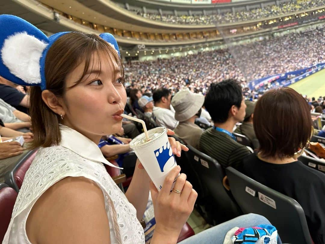 稲村亜美さんのインスタグラム写真 - (稲村亜美Instagram)「ドアラ🐨 バンテリンドーム🐨 #中日ドラゴンズ #交流戦」6月22日 12時44分 - inamura_ami