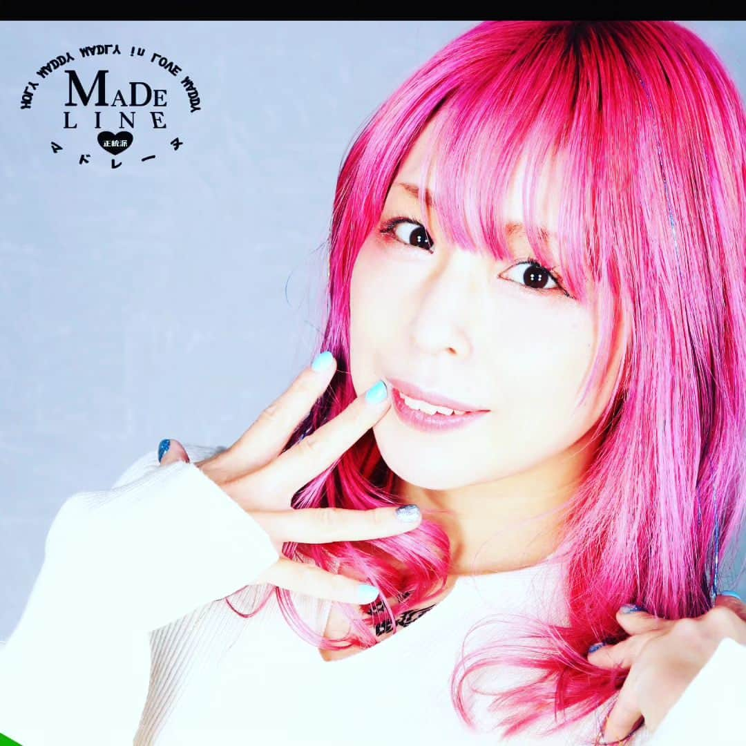 マドレーヌさんのインスタグラム写真 - (マドレーヌInstagram)「#pinkhair #pinkpinkpink #haircolor #prowrestler #hairstyle」6月22日 22時51分 - madeline_prowrestling