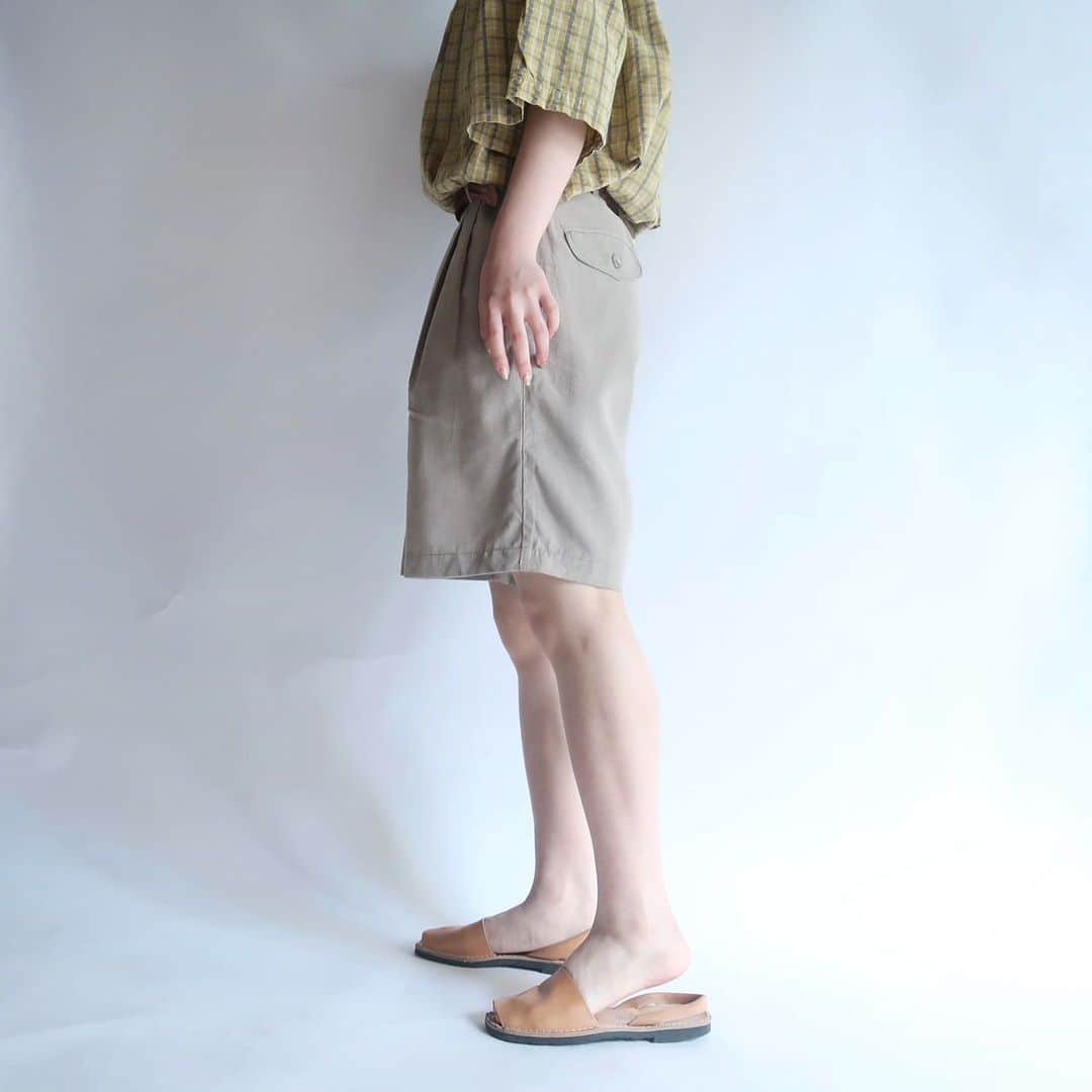 TheSunGoesDownさんのインスタグラム写真 - (TheSunGoesDownInstagram)「plaid shorts  staff 157cm」6月22日 15時25分 - tsgd_tokyo