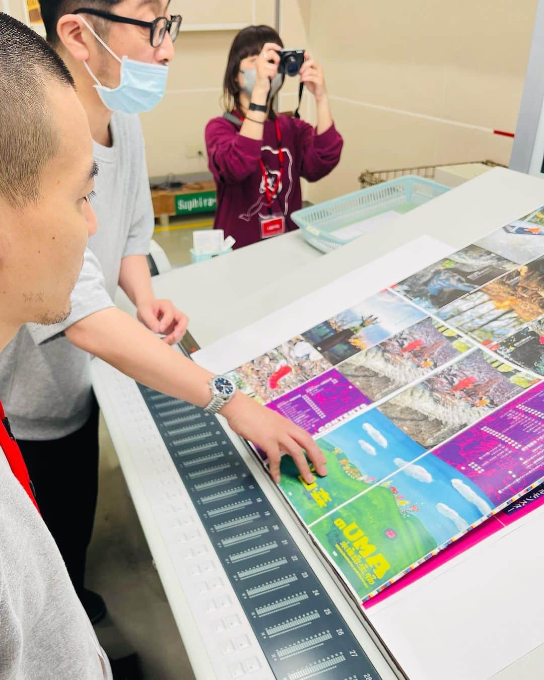 デハラユキノリさんのインスタグラム写真 - (デハラユキノリInstagram)「『となりのUMAランド』 印刷屋さんに来ております。  #藤原印刷 #UMAランド」6月22日 16時20分 - deharayukinori